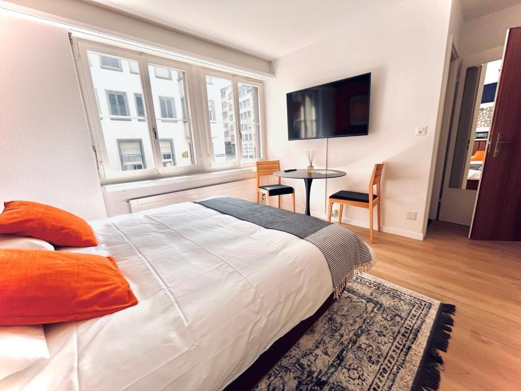 Cozy Studio Apartment Unit 11 In Center Of Zürich Exteriör bild